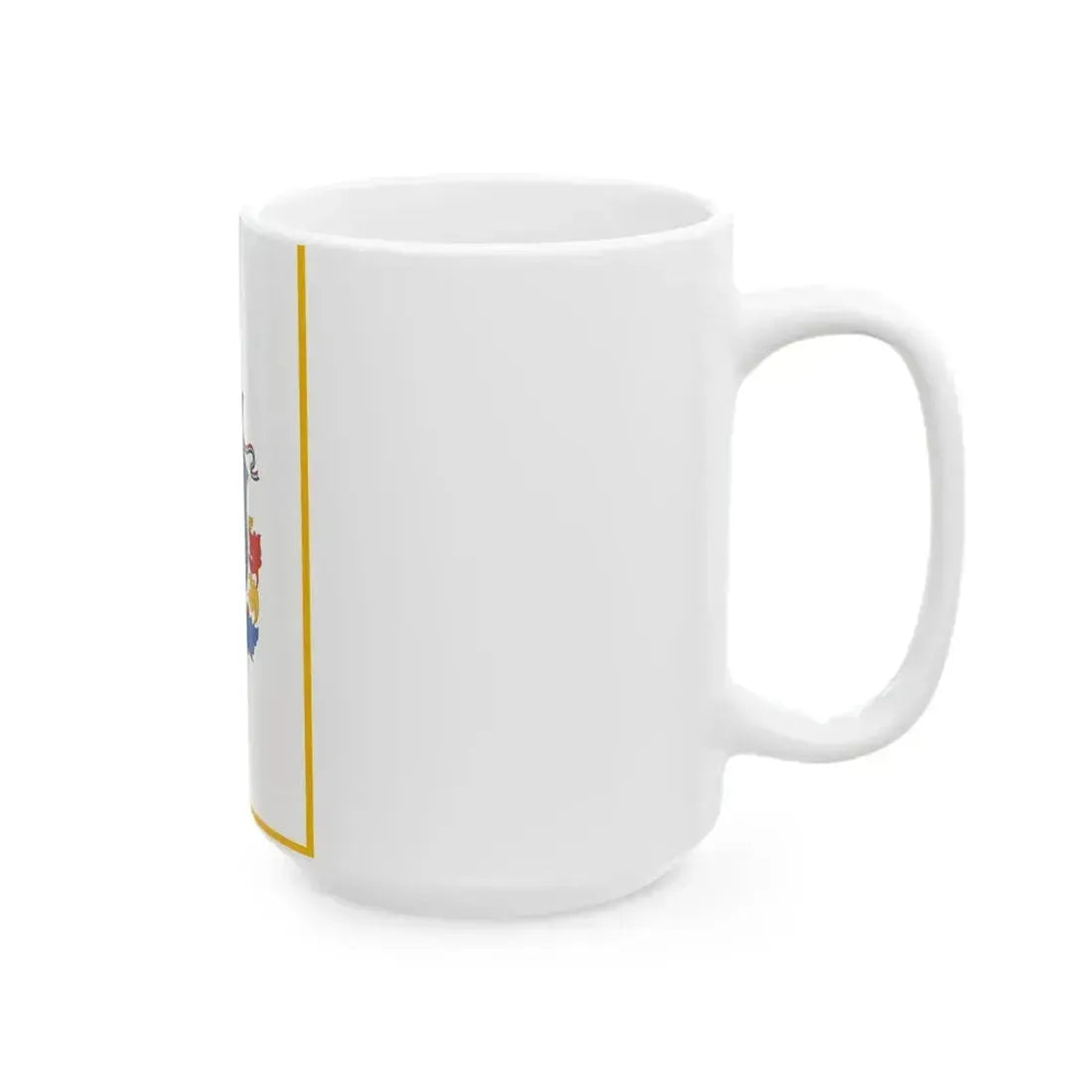Flag of Kaloz vertical (Hungary) White Coffee Mug - Go Mug Yourself