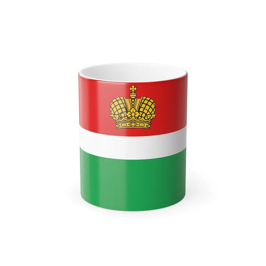 Flag of Kaluga Oblast Russia - Color Changing Coffee Mug-11oz-Go Mug Yourself