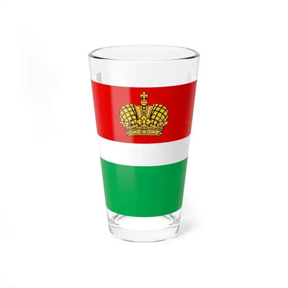 Flag of Kaluga Oblast Russia - Pint Glass 16oz 16oz - Go Mug Yourself