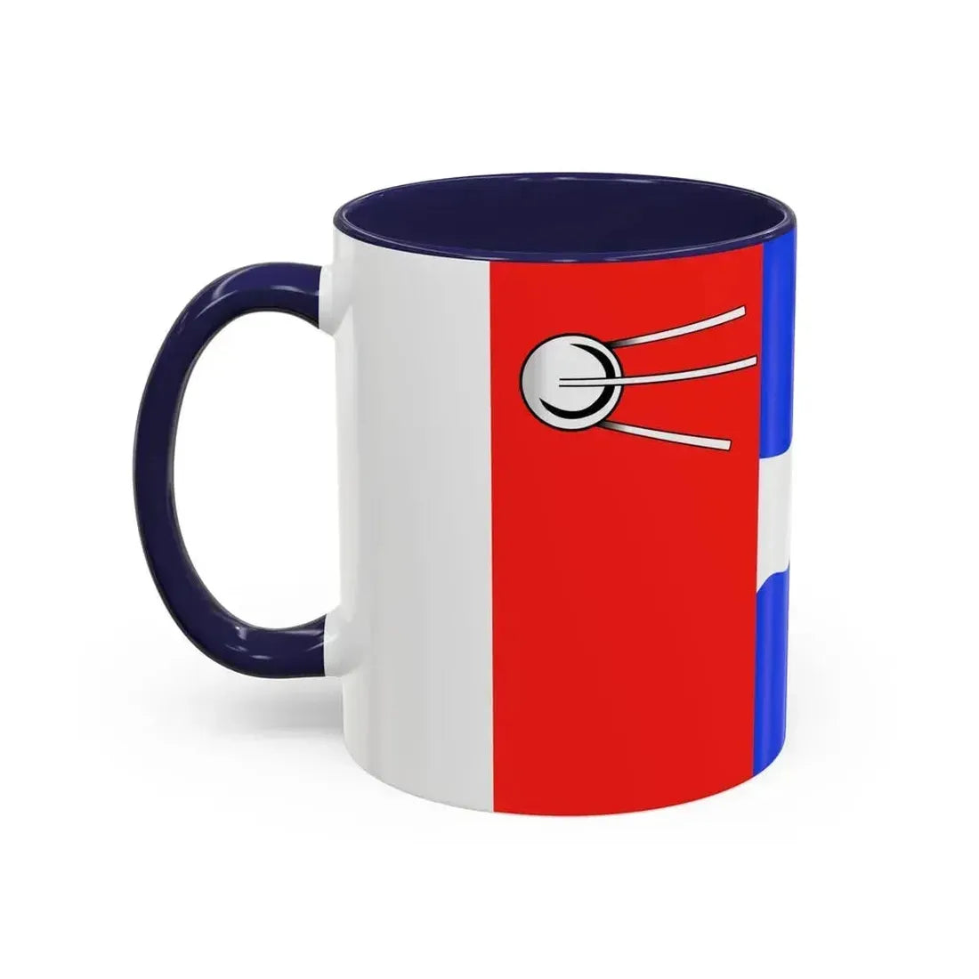 Flag of Kaluga Russia - Accent Coffee Mug - Go Mug Yourself