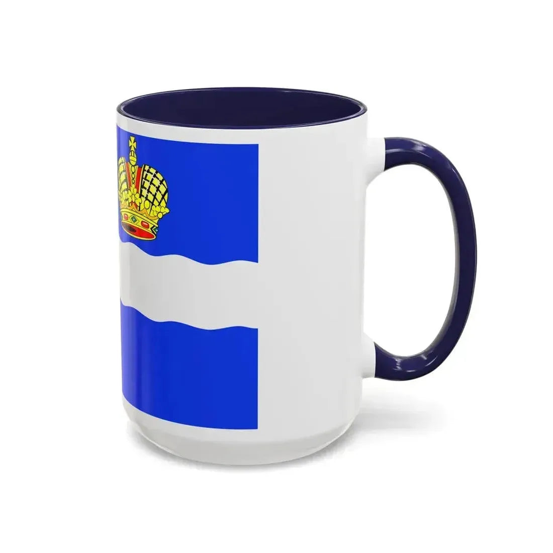 Flag of Kaluga Russia - Accent Coffee Mug - Go Mug Yourself