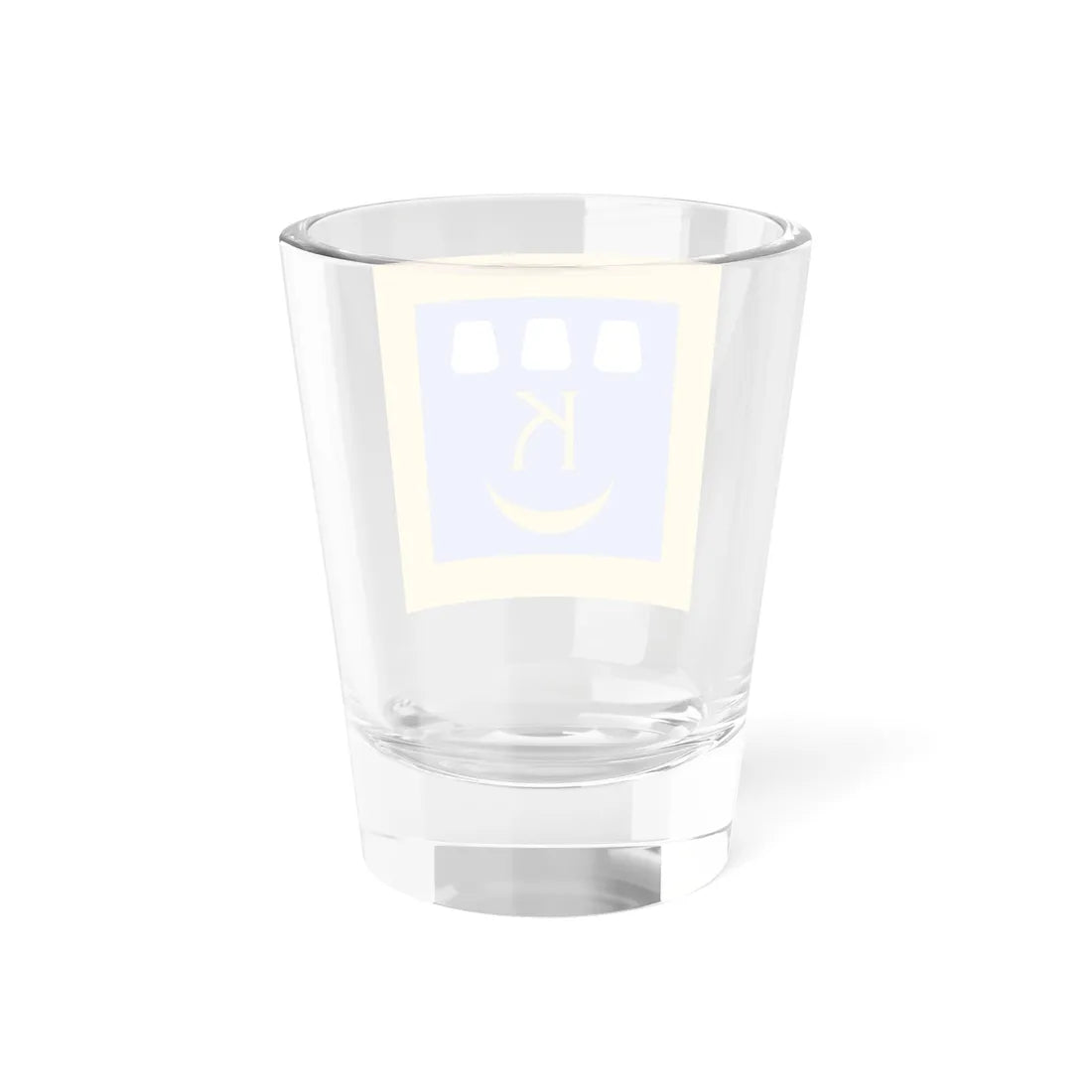 Flag of Kalush (Ukraine) Shot Glass 1.5oz - Go Mug Yourself