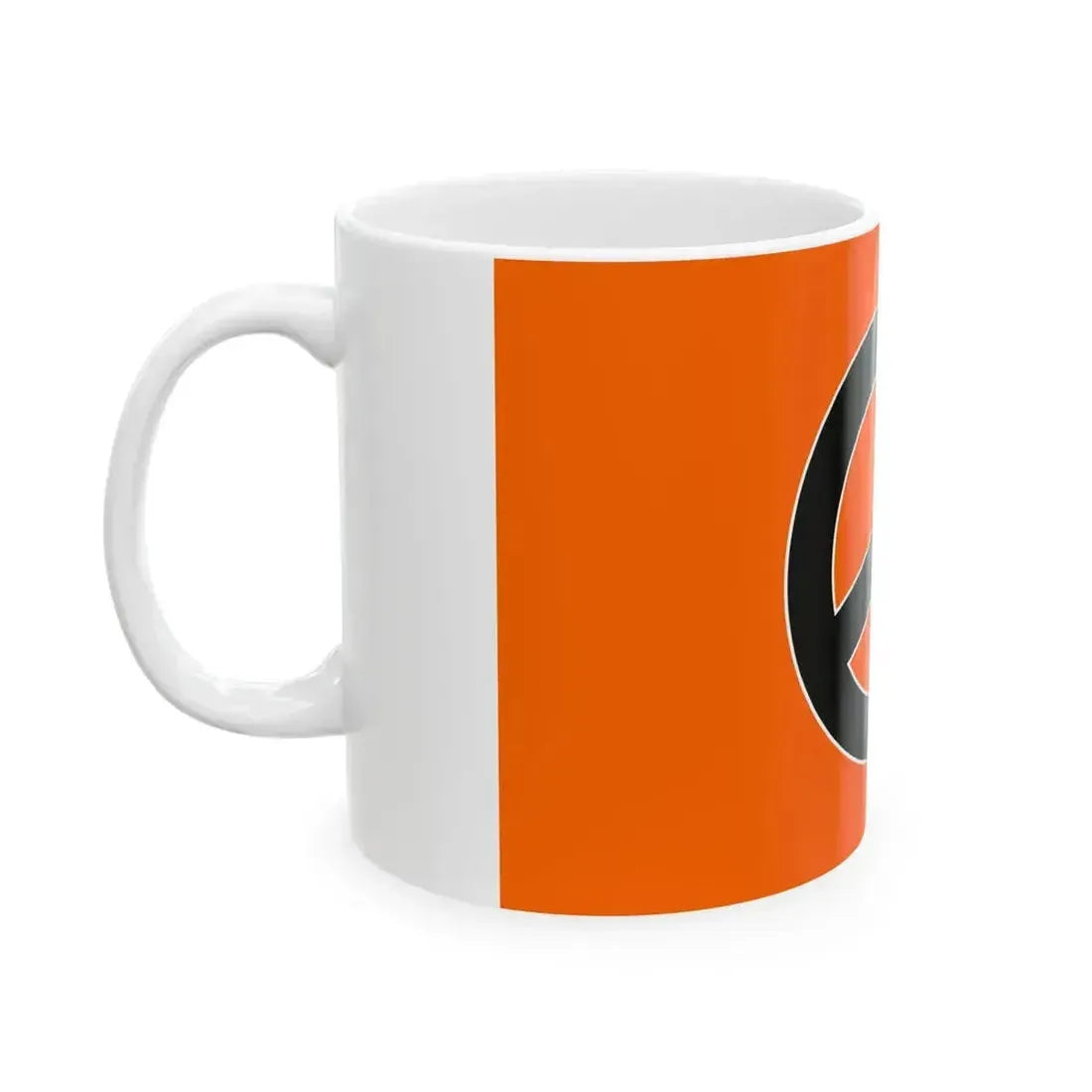 Flag of Kamagari Hiroshima 1976-2005 (Japan) White Coffee Mug - Go Mug Yourself