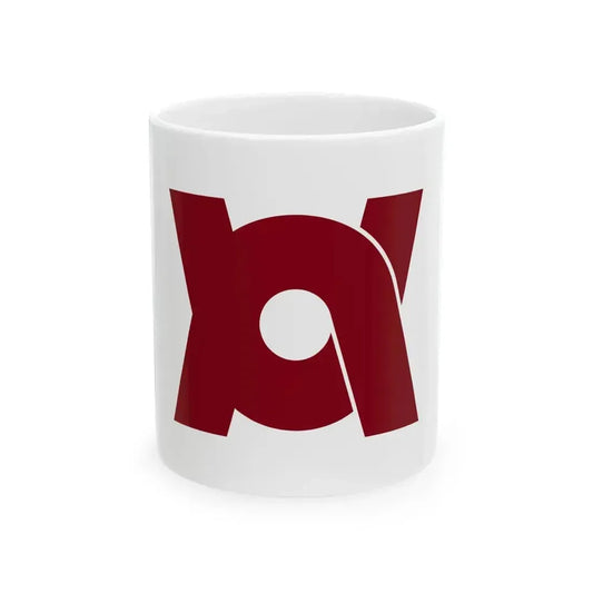 Flag of Kameoka Kyoto (Japan) White Coffee Mug 11oz - Go Mug Yourself