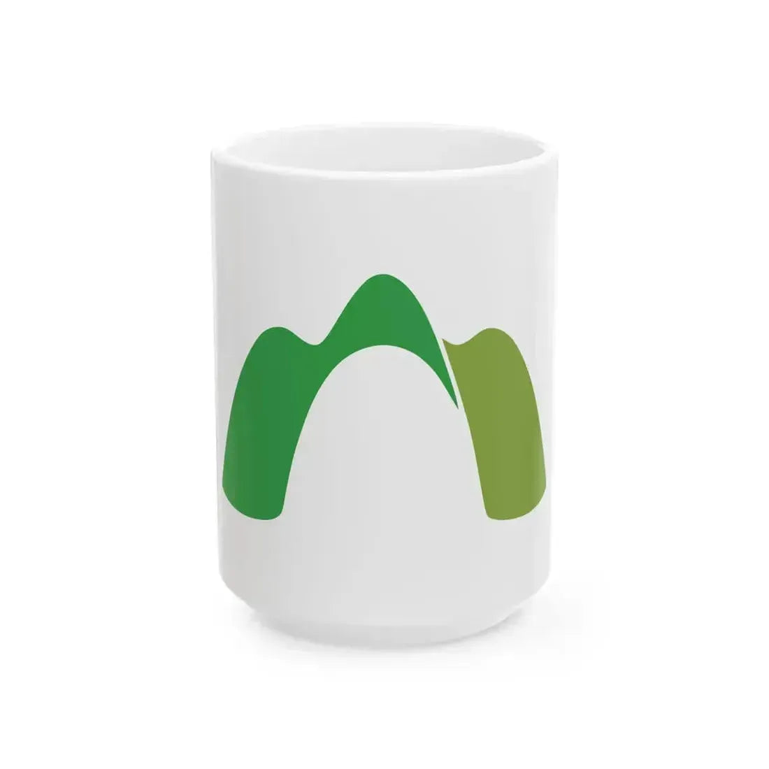 Flag of Kameyama Mie (Japan) White Coffee Mug 15oz - Go Mug Yourself