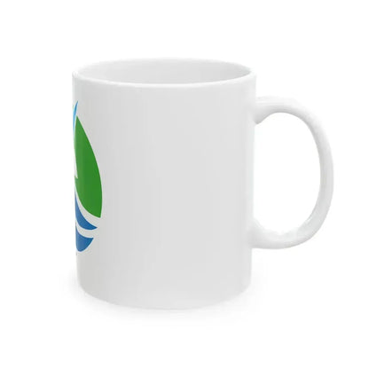 Flag of Kami Hyogo (Japan) White Coffee Mug - Go Mug Yourself
