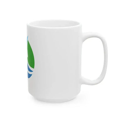 Flag of Kami Hyogo (Japan) White Coffee Mug - Go Mug Yourself