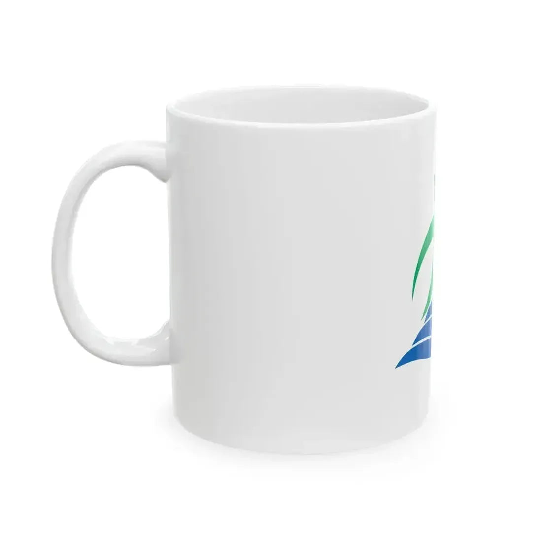Flag of Kami Kochi (Japan) White Coffee Mug - Go Mug Yourself