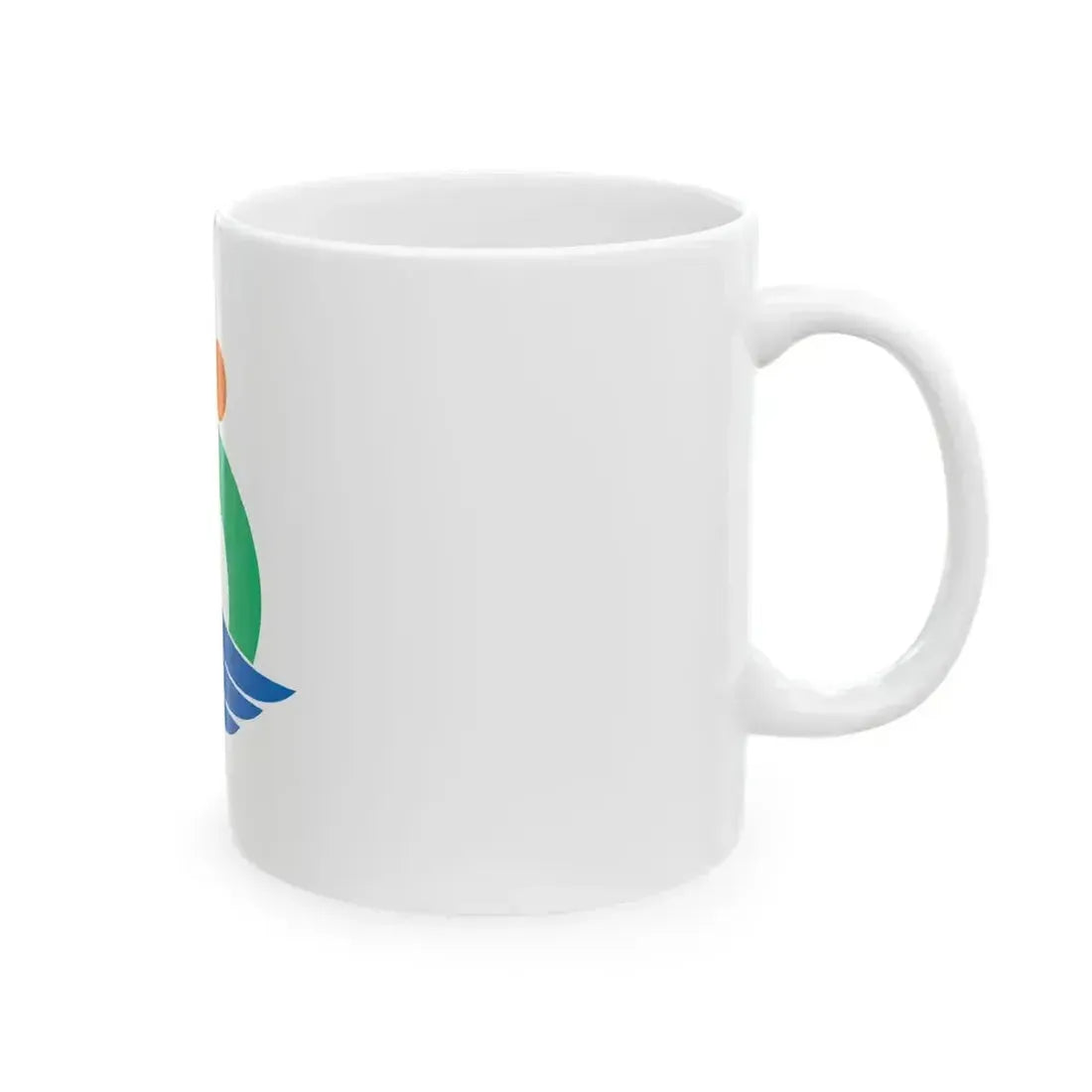Flag of Kami Kochi (Japan) White Coffee Mug - Go Mug Yourself