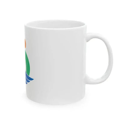 Flag of Kami Kochi (Japan) White Coffee Mug - Go Mug Yourself