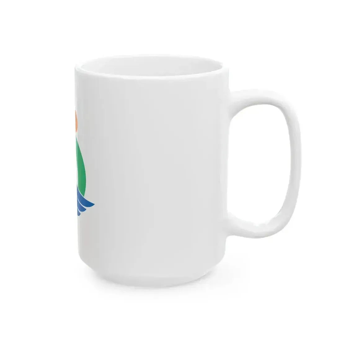 Flag of Kami Kochi (Japan) White Coffee Mug - Go Mug Yourself