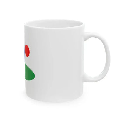 Flag of Kami Nagano 1997-2005 (Japan) White Coffee Mug - Go Mug Yourself