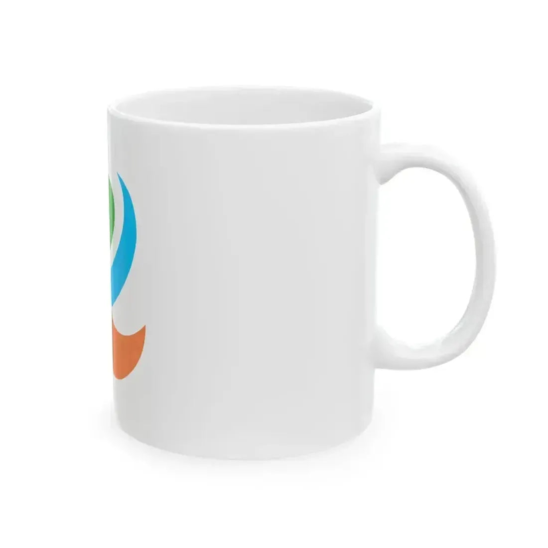 Flag of Kamiamakusa Kumamoto (Japan) White Coffee Mug - Go Mug Yourself