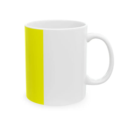 Flag of Kamianske (Ukraine) White Coffee Mug - Go Mug Yourself