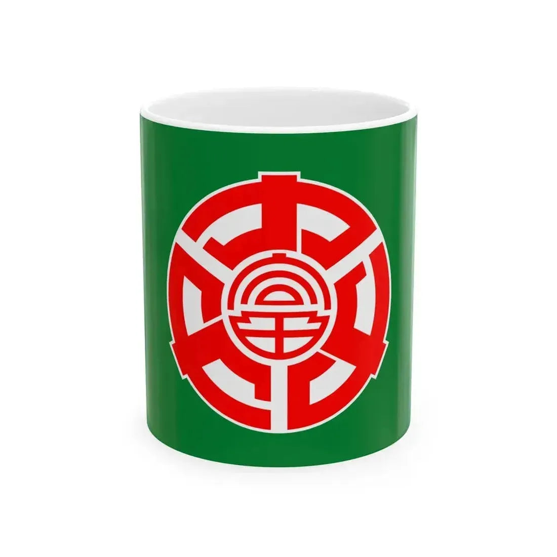 Flag of Kamifurano Hokkaido (Japan) White Coffee Mug 11oz - Go Mug Yourself