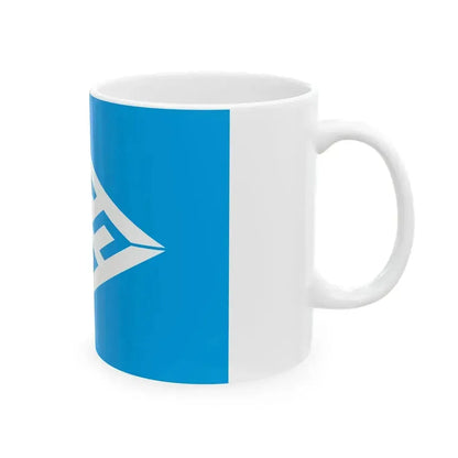 Flag of Kamiiso Hokkaido 1916-2006 (Japan) White Coffee Mug - Go Mug Yourself