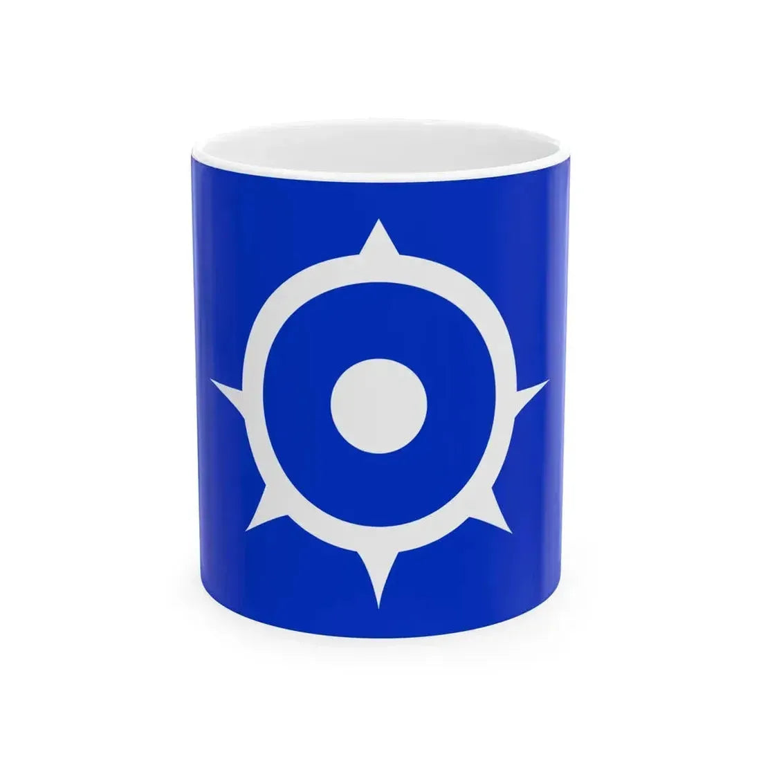 Flag of Kamiizumi Saitama 1972-2005 (Japan) White Coffee Mug 11oz - Go Mug Yourself