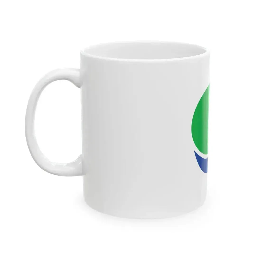 Flag of Kamijima Ehime (Japan) White Coffee Mug - Go Mug Yourself