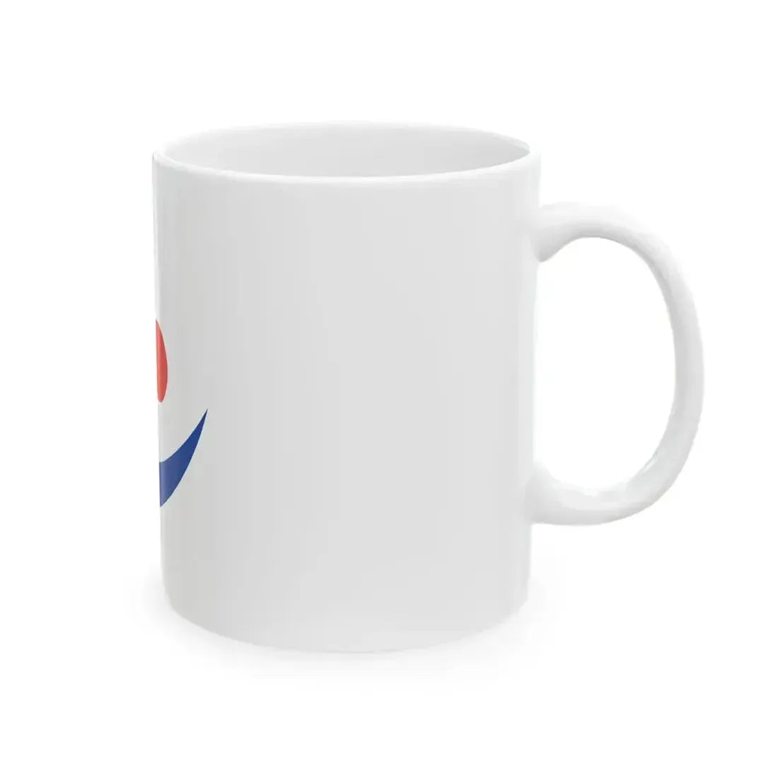 Flag of Kamijima Ehime (Japan) White Coffee Mug - Go Mug Yourself