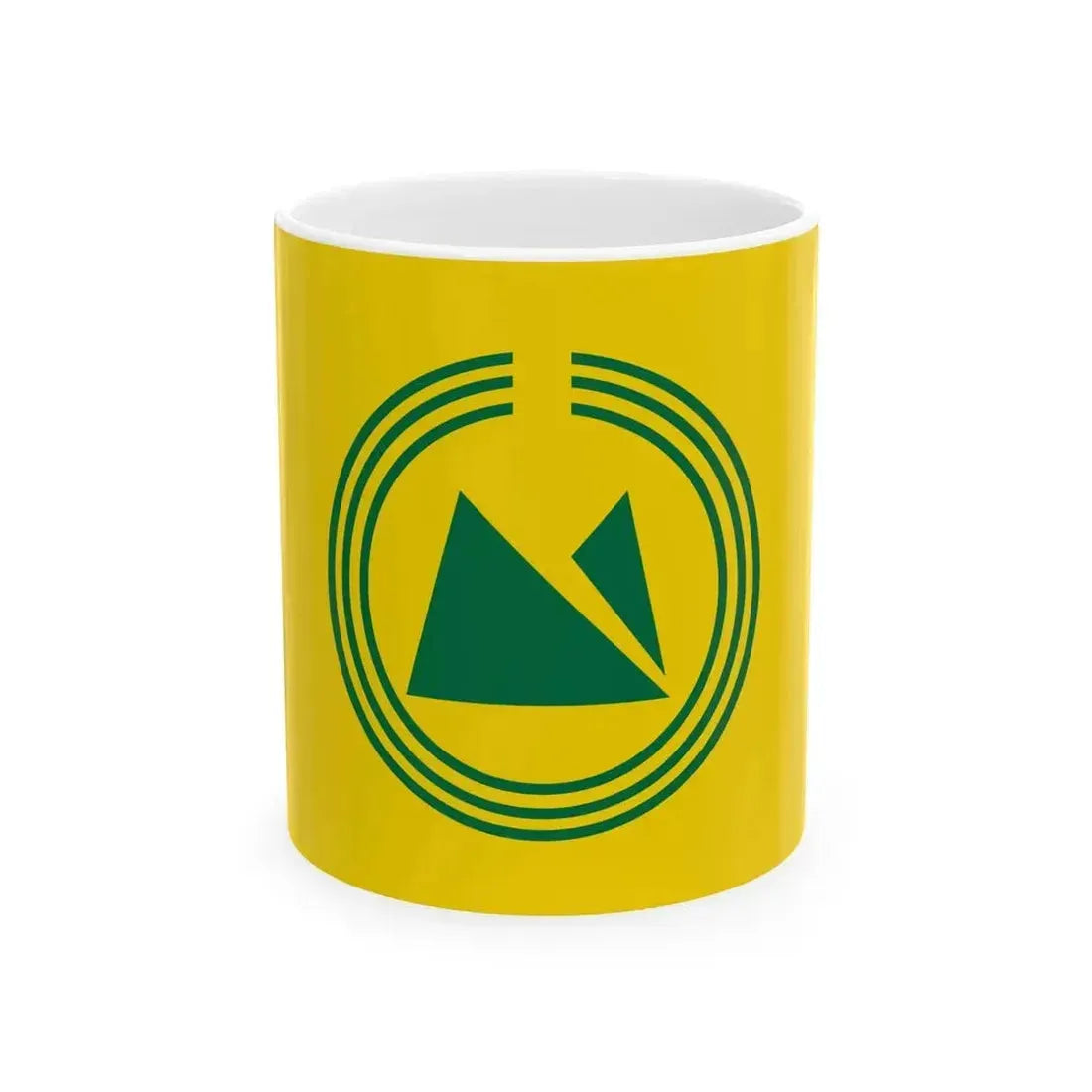 Flag of Kamikawa Hokkaido (Japan) White Coffee Mug 11oz - Go Mug Yourself
