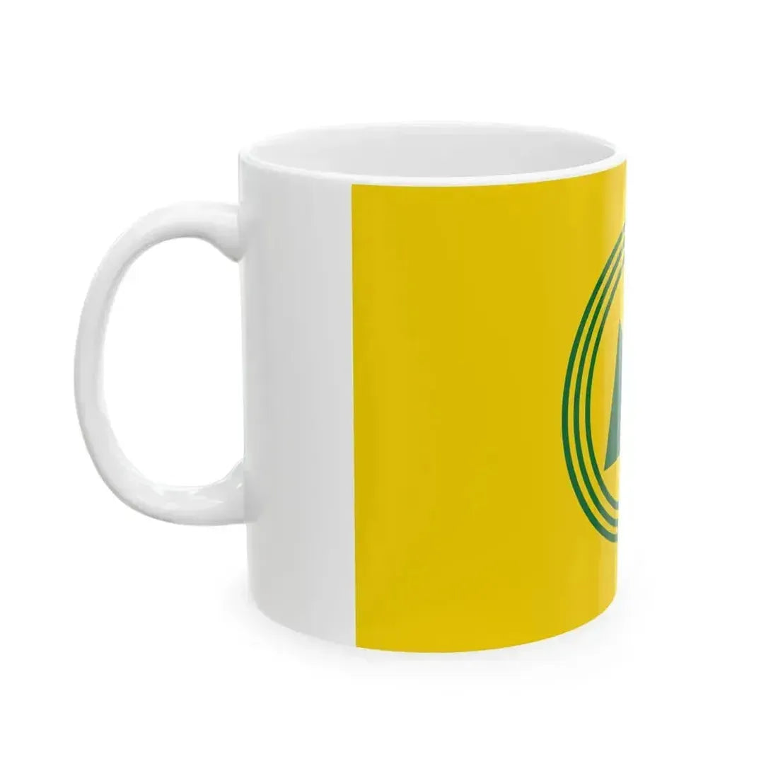 Flag of Kamikawa Hokkaido (Japan) White Coffee Mug - Go Mug Yourself