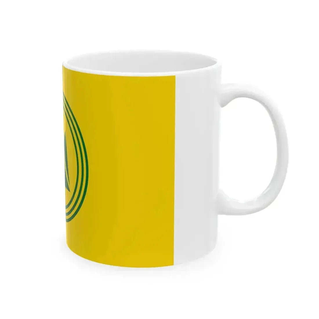 Flag of Kamikawa Hokkaido (Japan) White Coffee Mug - Go Mug Yourself