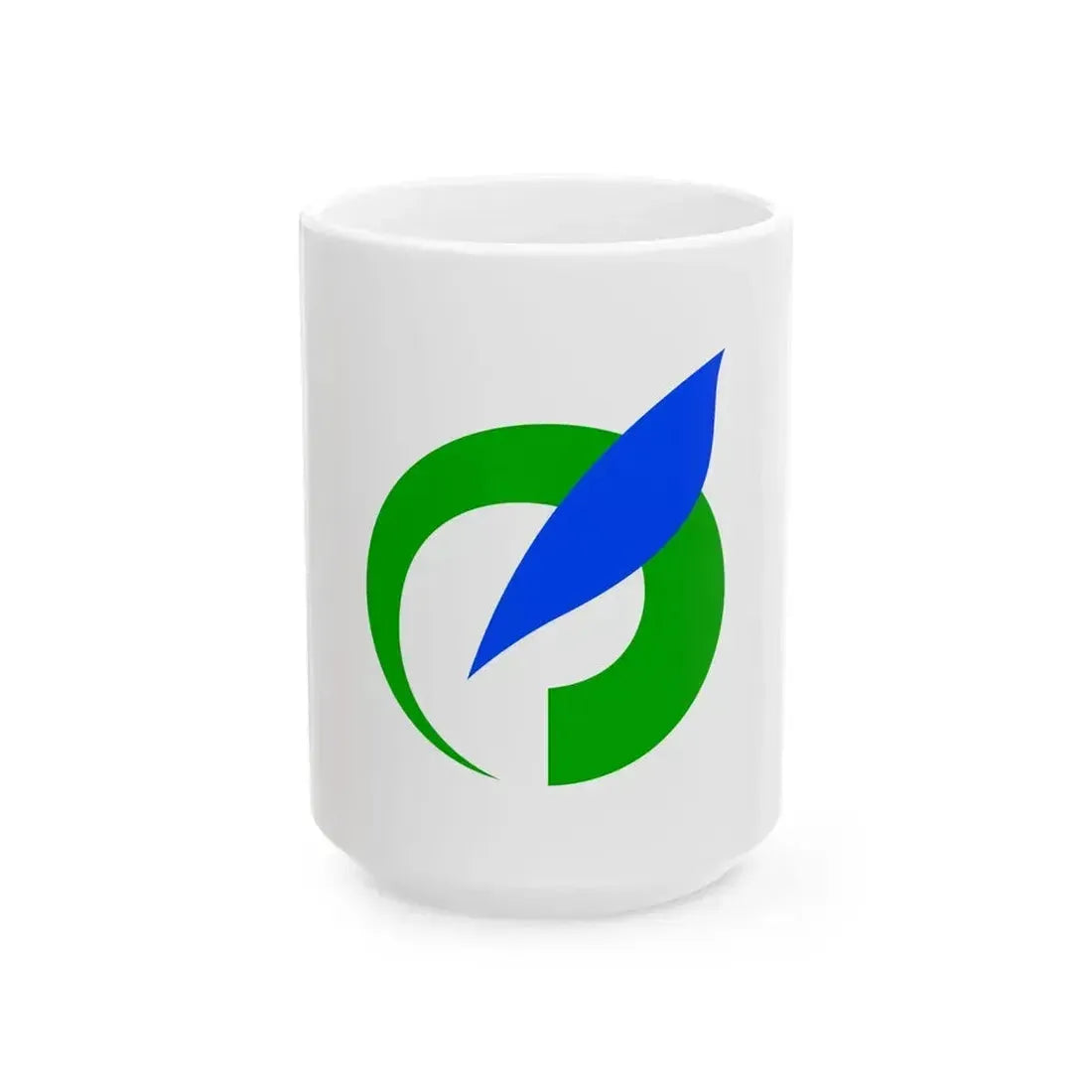 Flag of Kamikawa Hyogo (Japan) White Coffee Mug 15oz - Go Mug Yourself