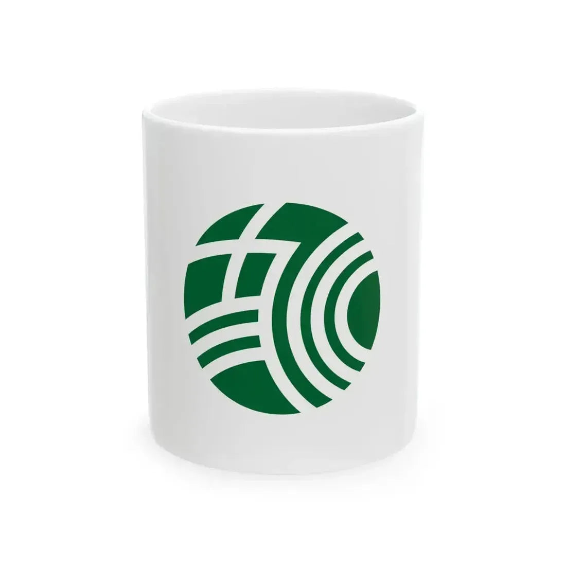 Flag of Kamikawa Saitama 1974-2006 (Japan) White Coffee Mug 11oz - Go Mug Yourself