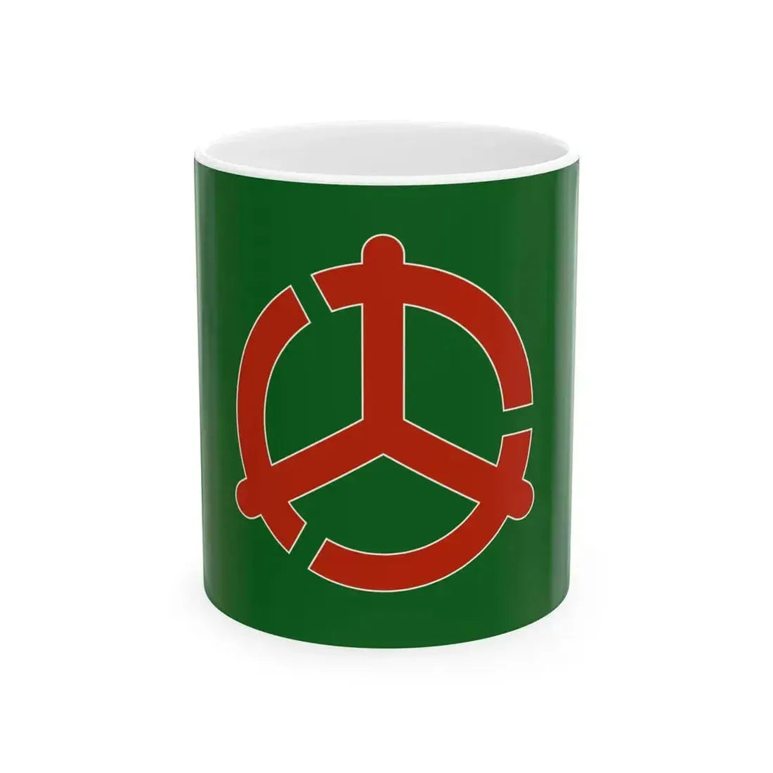 Flag of Kamimine Saga (Japan) White Coffee Mug 11oz - Go Mug Yourself