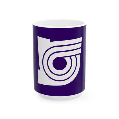 Flag of Kaminokawa Tochigi (Japan) White Coffee Mug 15oz - Go Mug Yourself