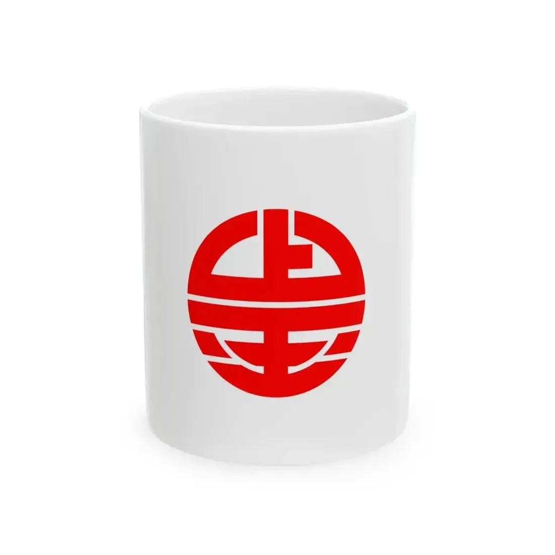 Flag of Kaminokuni Hokkaido (Japan) White Coffee Mug 11oz - Go Mug Yourself