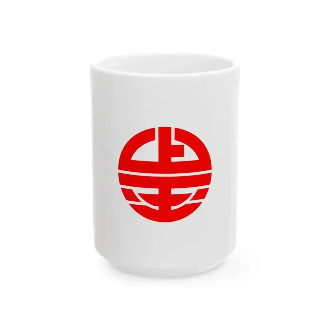 Flag of Kaminokuni Hokkaido (Japan) White Coffee Mug 15oz - Go Mug Yourself