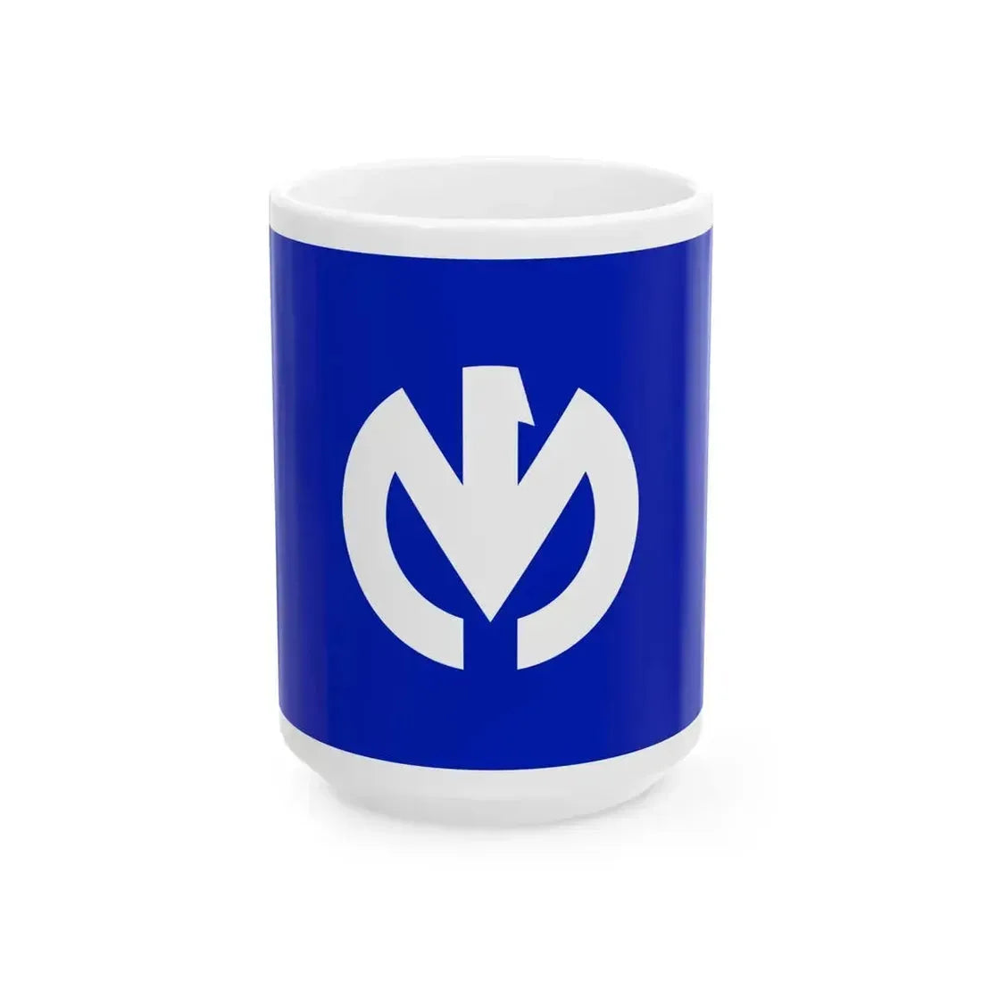 Flag of Kaminoyama Yamagata (Japan) White Coffee Mug 15oz - Go Mug Yourself