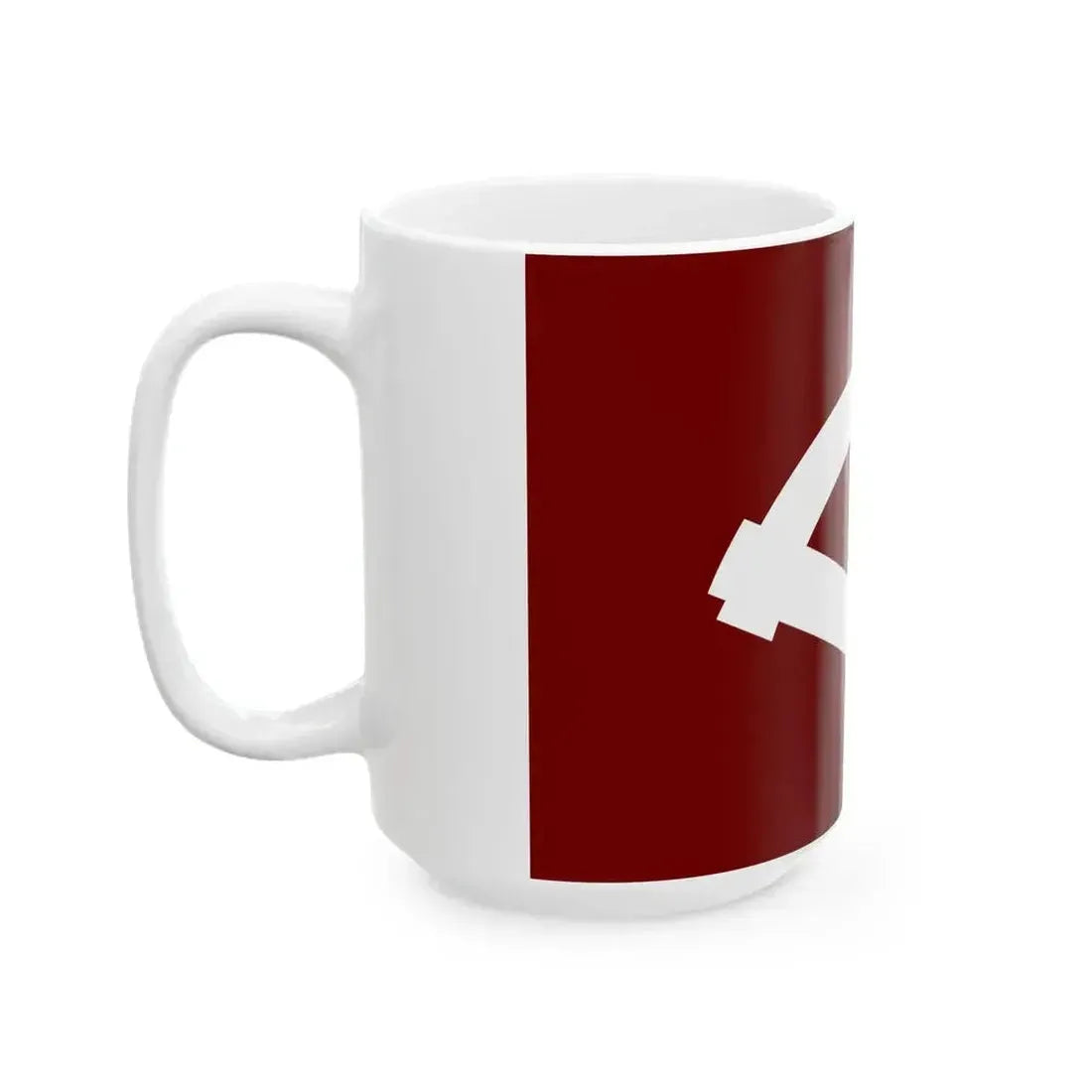 Flag of Kamioka Akita 1964-2005 (Japan) White Coffee Mug - Go Mug Yourself