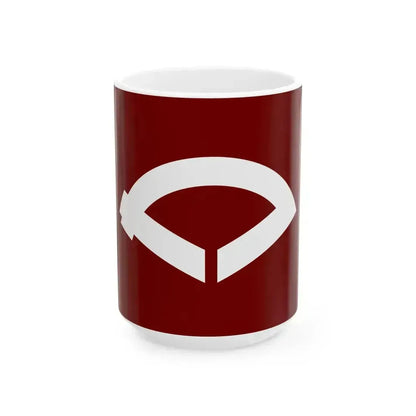Flag of Kamioka Akita 1964-2005 (Japan) White Coffee Mug - Go Mug Yourself
