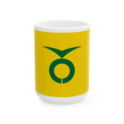 Flag of Kamishihoro Hokkaido (Japan) White Coffee Mug 15oz - Go Mug Yourself