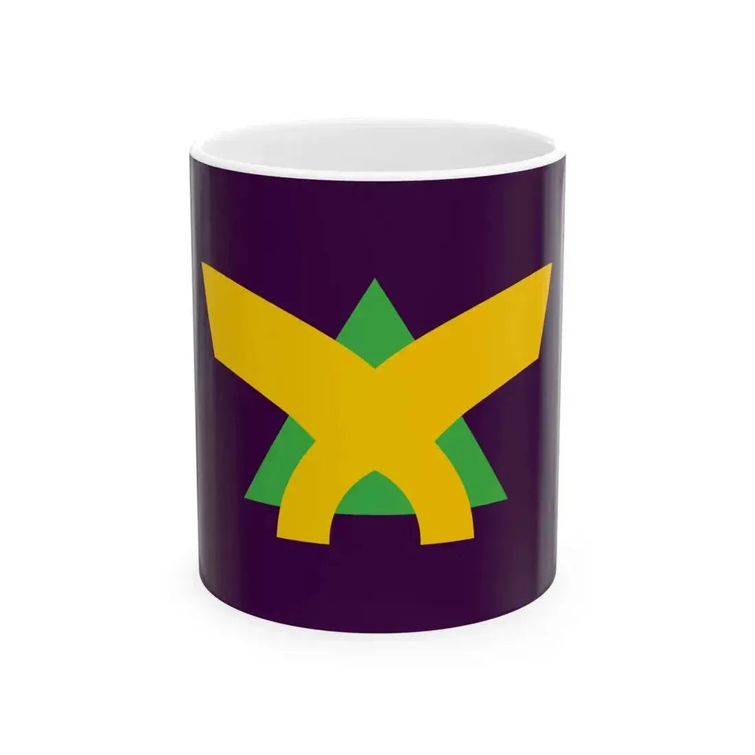 Flag of Kamitaira Toyama 1974-2004 (Japan) White Coffee Mug 11oz - Go Mug Yourself