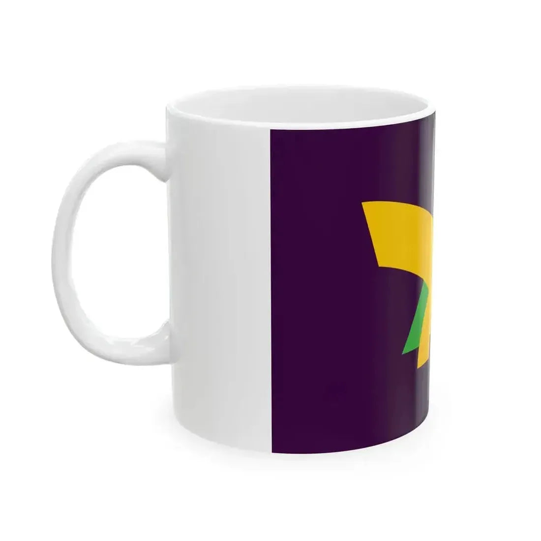 Flag of Kamitaira Toyama 1974-2004 (Japan) White Coffee Mug - Go Mug Yourself