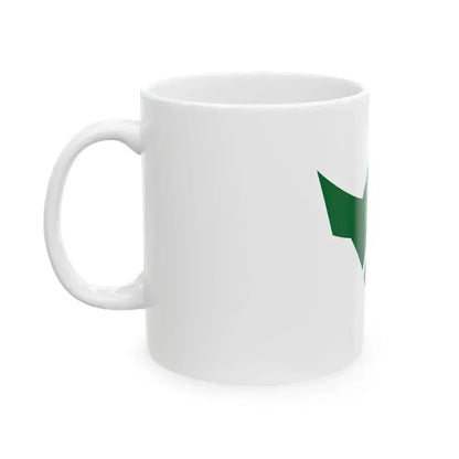 Flag of Kamitakara Gifu 1964-2005 (Japan) White Coffee Mug - Go Mug Yourself