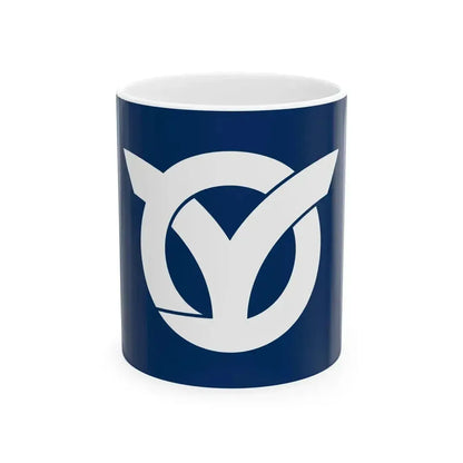 Flag of Kamitonda Wakayama alternate version (Japan) White Coffee Mug 11oz - Go Mug Yourself