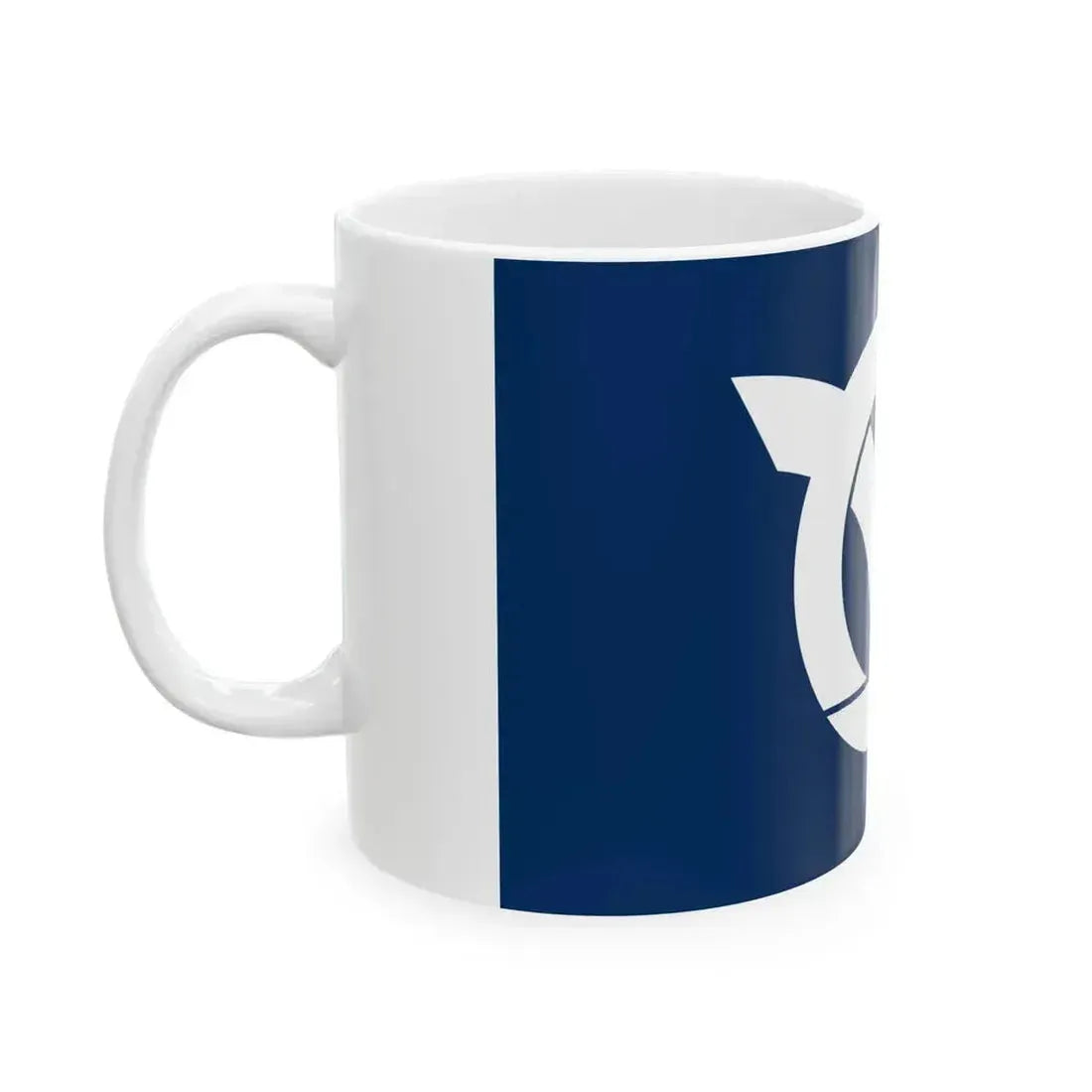 Flag of Kamitonda Wakayama alternate version (Japan) White Coffee Mug - Go Mug Yourself