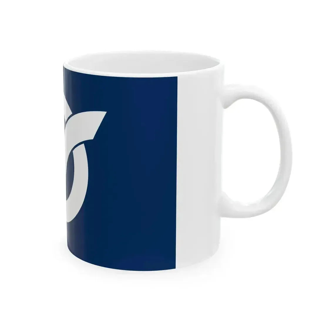 Flag of Kamitonda Wakayama alternate version (Japan) White Coffee Mug - Go Mug Yourself