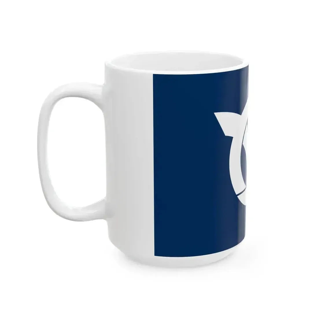 Flag of Kamitonda Wakayama alternate version (Japan) White Coffee Mug - Go Mug Yourself