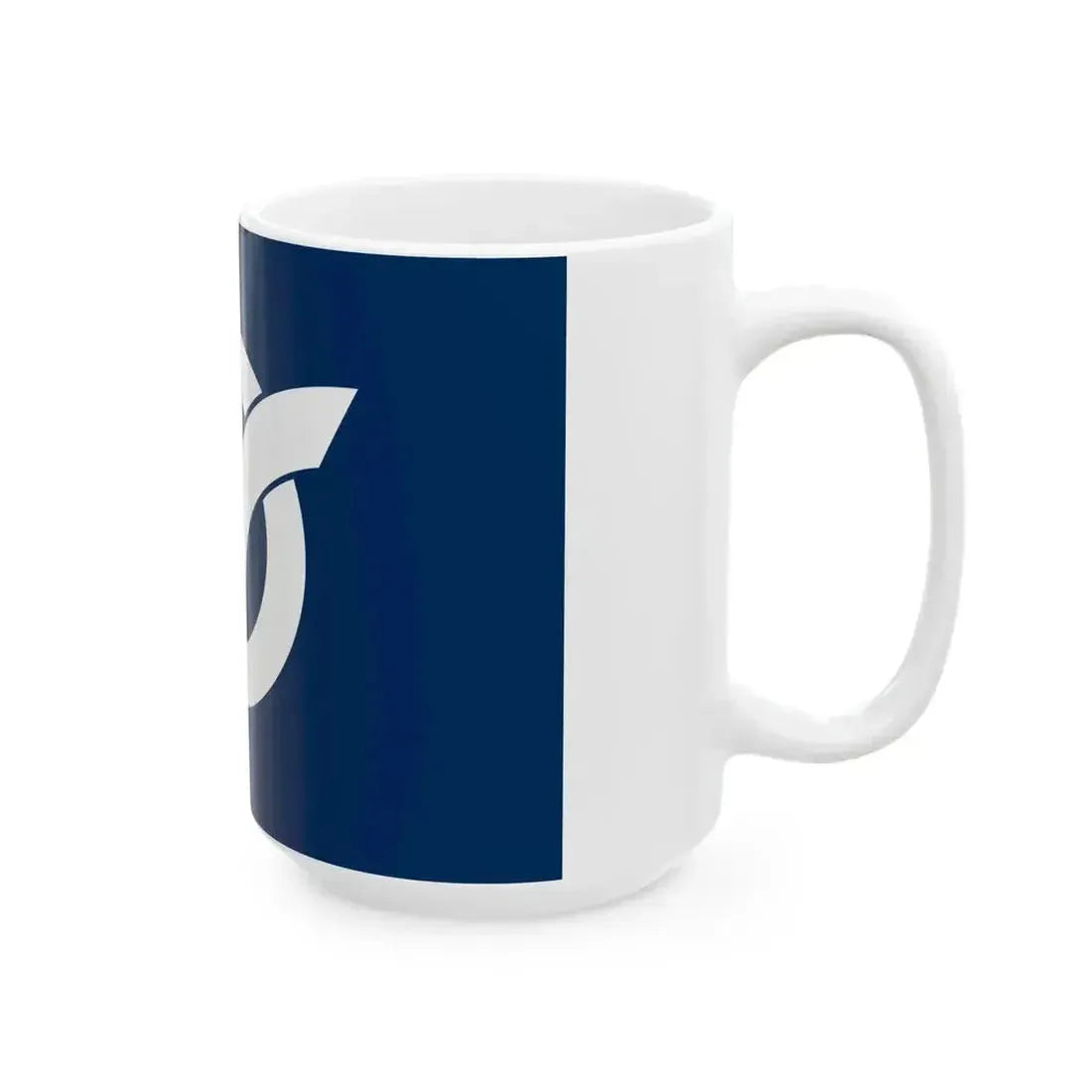 Flag of Kamitonda Wakayama alternate version (Japan) White Coffee Mug - Go Mug Yourself