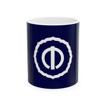 Flag of Kamo Niigata (Japan) White Coffee Mug 11oz - Go Mug Yourself