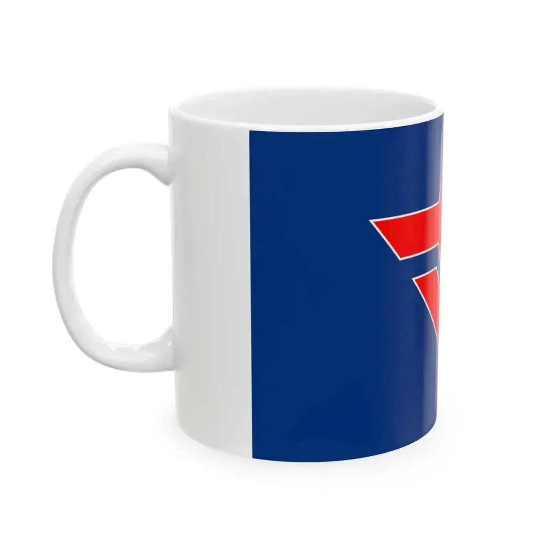 Flag of Kamo Shizuoka 1973-2005 (Japan) White Coffee Mug - Go Mug Yourself