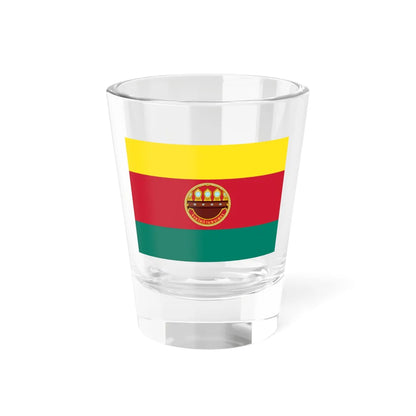 Flag of Kamphaeng Phet (Thailand) Shot Glass 1.5oz 1.5oz - Go Mug Yourself