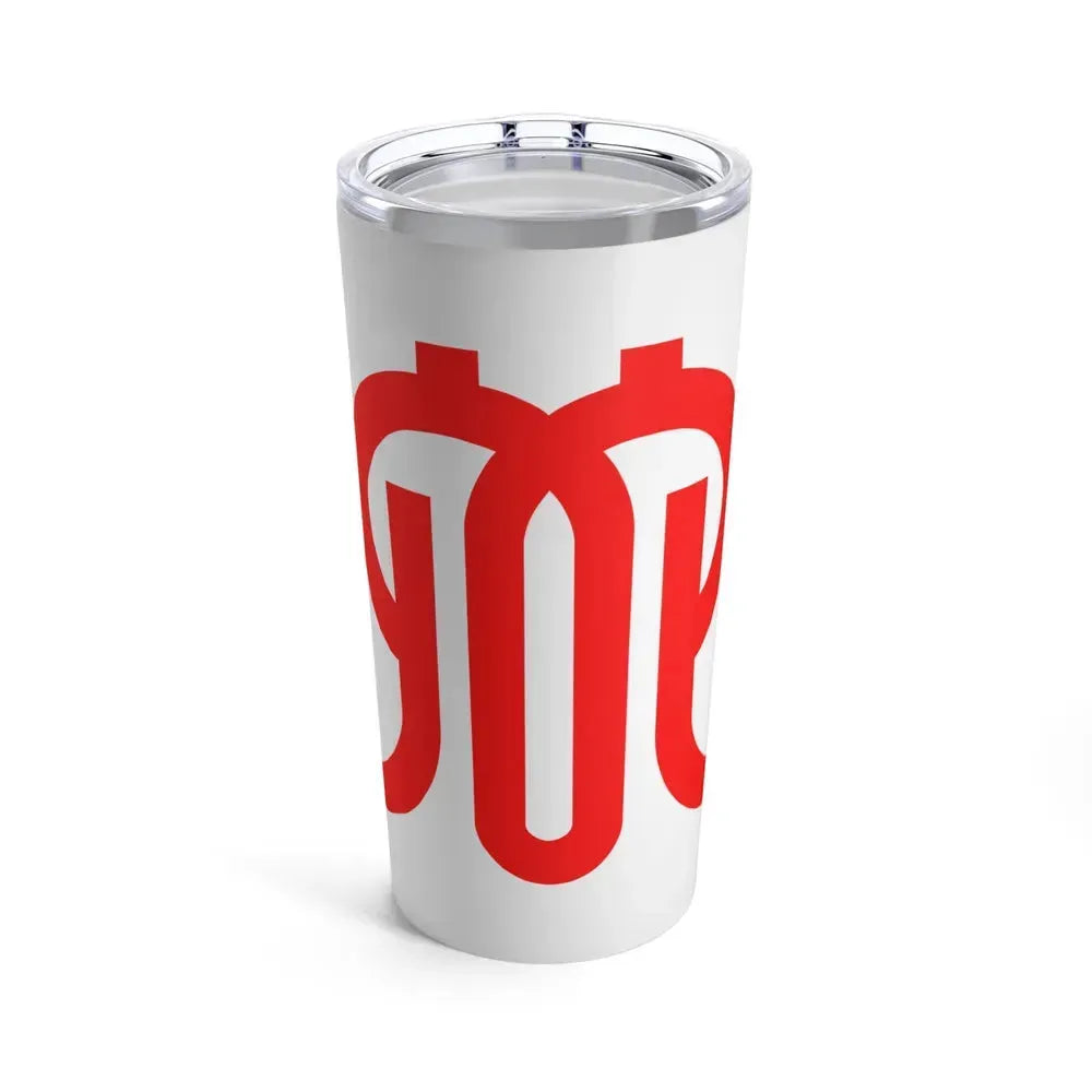 Flag of Kanagawa Prefecture Japan - Tumbler 20oz 20oz - Go Mug Yourself