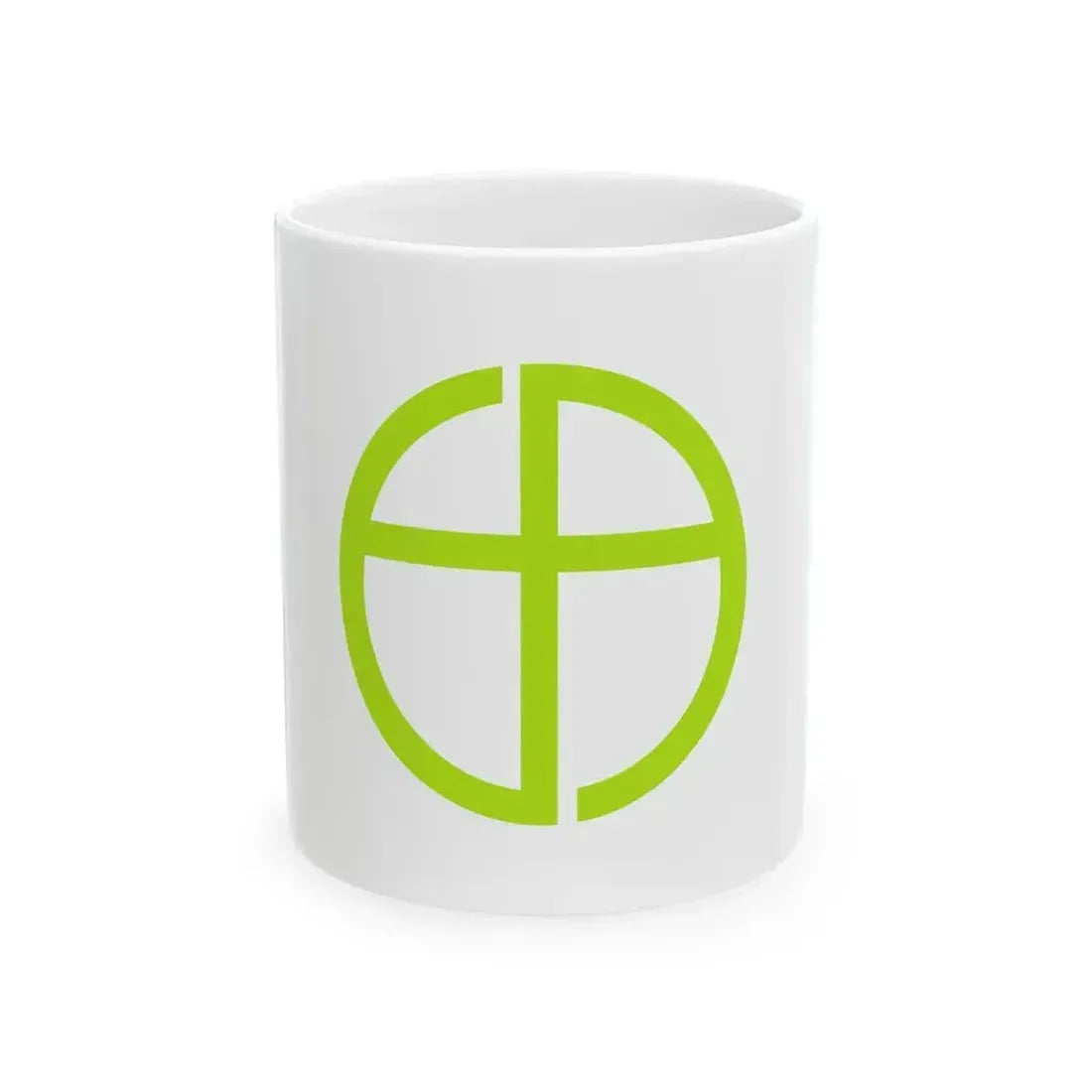 Flag of Kanaya Shizuoka 1958-2005 (Japan) White Coffee Mug 11oz - Go Mug Yourself