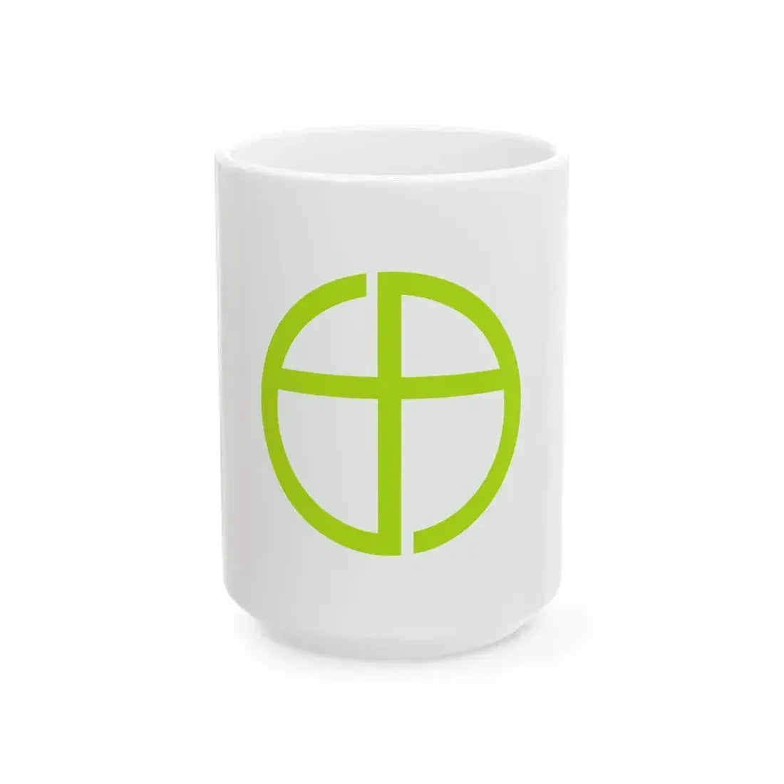 Flag of Kanaya Shizuoka 1958-2005 (Japan) White Coffee Mug 15oz - Go Mug Yourself